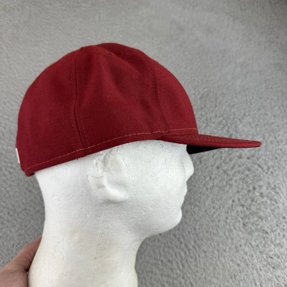Arizona Diamondbacks Hat Cap Fitted Mens 7 1/2 Red MLB Baseball On Field New Era